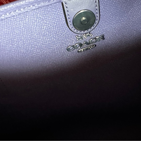 Coach Purple Tote Bag - Picture 8 of 8